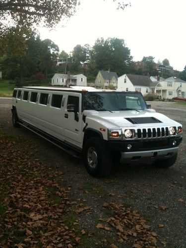 2008 hummer h2 200" stretch limousine