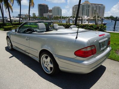 Florida 00 clk 430 convt 56,824 orig miles winter pkg clean carfax no reserve