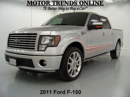 Harley davidson navigation rearcam roof htd ac seats sync 2011 ford f150 35k