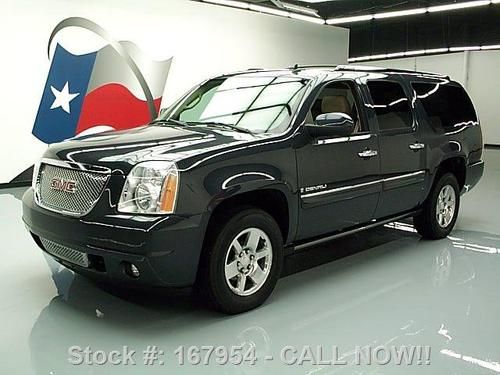 2008 gmc yukon xl denali awd 7-pass sunroof nav dvd 22k texas direct auto