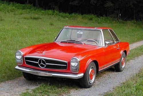 1965 mercedes 230sl  -  restored with modernization