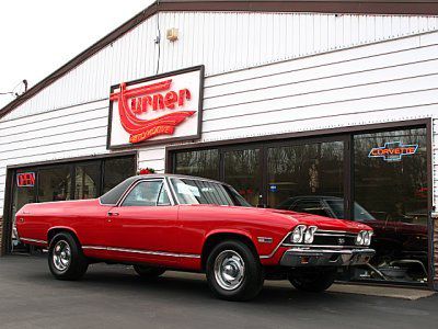 1968 chevrolet el camino ss/396 - born w/ block - auto - true ss