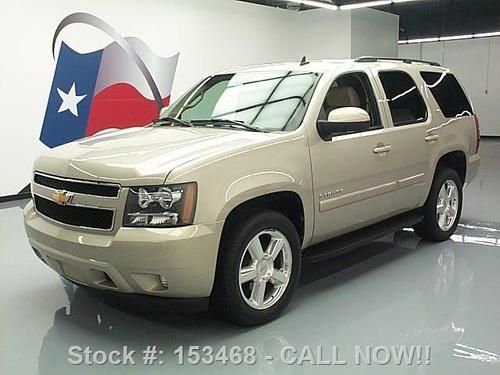 2007 chevy tahoe ltz 4x4 7pass sunroof nav dvd 20's 66k texas direct auto