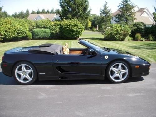 1999 ferrari 355 spider f1 transmission - black on tan