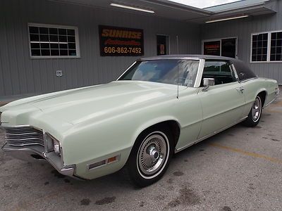 1971 ford thunderbird 429 thunderjet  low miles no reserve!!! no reserve!!!