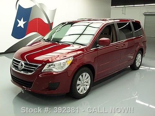 2012 volkswagen routan sel sunroof nav rear cam dvd 9k texas direct auto