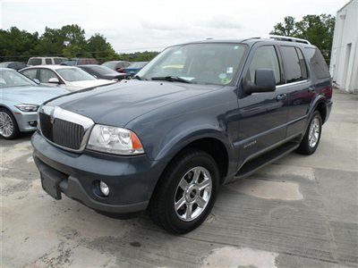 2003 lincoln aviator suv  heated/cooled seats, dvd  **export ok  **fl