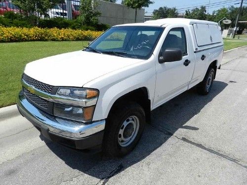 2008 chevy colorado brand fx fiberglass service utility 1-owner