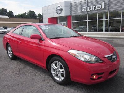 2007 toyota camry solara  2 door coupe low miles one owner clean carfax
