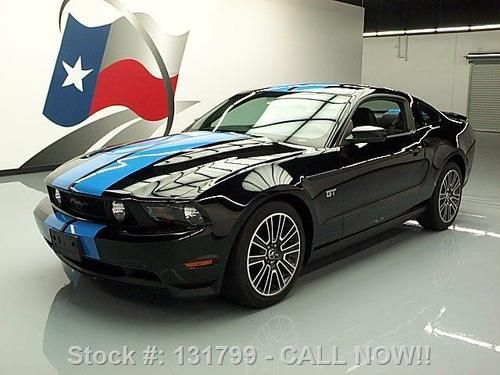 2010 ford mustang gt premium 5-speed nav rear cam 23k texas direct auto