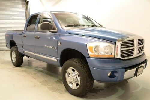 2006 dodge ram 3500 laramie 4x4 6cyl 5.9l cummins diesel auto sunroof leather