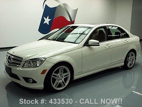 2010 mercedes-benz c300 sport automatic sunroof 25k mi texas direct auto