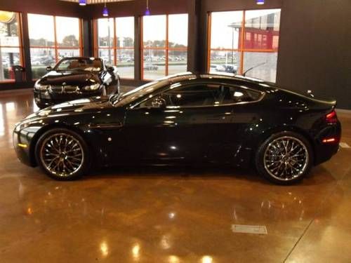 2007 dark green aston martin vantage low miles new custom rims , tires &amp; brakes