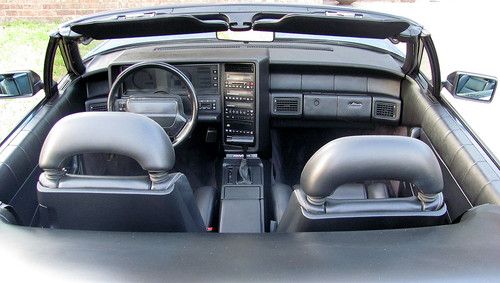 NO RESERVE - 1990 Caddy Allante Convertible, 108k, Pearl White, Black Leather, image 22