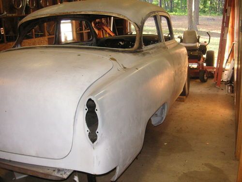 1953 chevy 2 door post