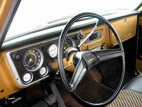 GORGEOUS AND VERY RARE 1969 CHEVY C10 PICKUP- 396 V8 - 32,702 MILES- EXTRA CLEAN, image 16