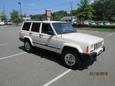 2000 jeep cherokee sport 4dr 4wd 4.0 6cyl 1 owner clean car fax great shape warr