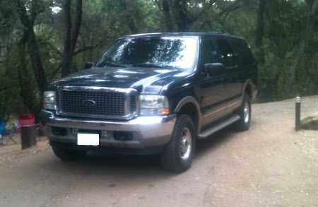 2002 ford excursion limited v10 6.8l - 3rd row/ seats 8