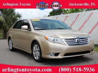 2011 toyota avalon xls low miles 23k certified luxury sedan