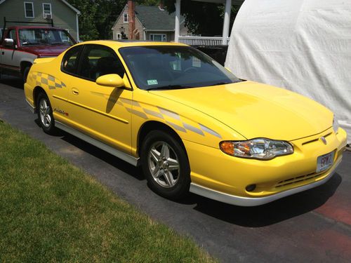 2002 monte carlo ss pace car