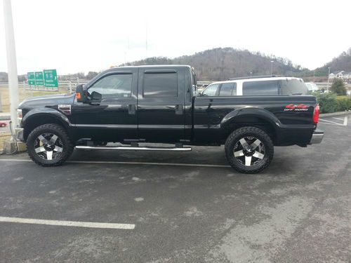 2008 ford f-250 super duty lariat crew cab pickup 4-door 6.4l