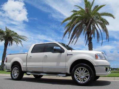 Lincoln mark lt luxury f150 super crew cab 4x4 loaded pickup 20" wheels clean