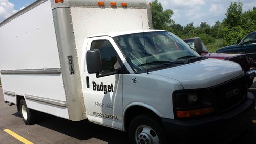 2007 GMC Savana 3500 Series Box Truck 16 Foot Box, image 4