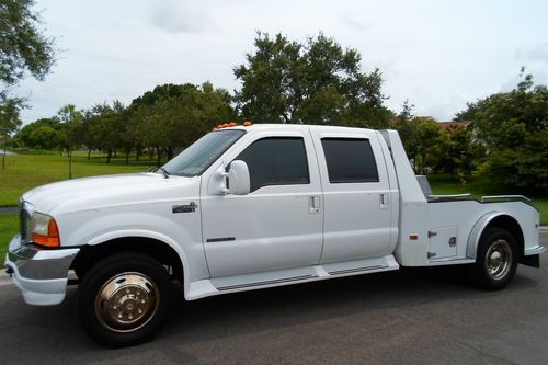 F550 crew cab 7.3  turbo diesel western hauler toy transporter  f450 f350 f250