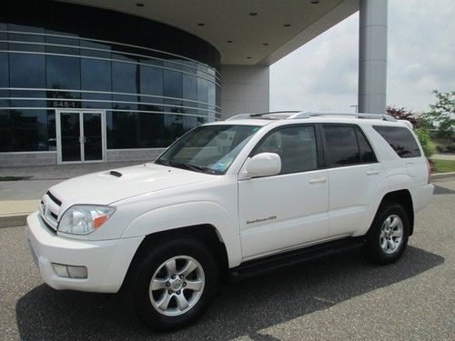 2004 toyota 4runner sport edition 4wd white moonroof loaded