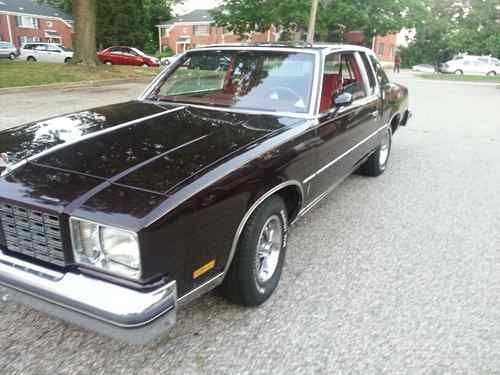 1979 oldsmobile cutlass calais