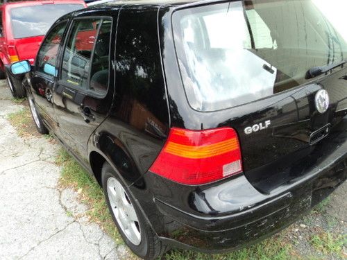 2001Golf4Door 5 Speed Jet Black Runs Super Cold Air NO RESERVE, image 3