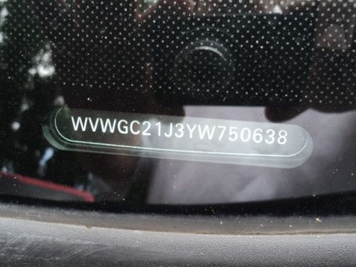 2001Golf4Door 5 Speed Jet Black Runs Super Cold Air NO RESERVE, image 6