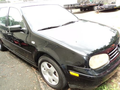 2001Golf4Door 5 Speed Jet Black Runs Super Cold Air NO RESERVE, image 15