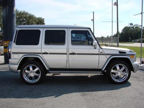 2002 mercedes-benz g-class 4dr 4wd 5.0l