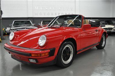 Original paint well serviced g50 carrera cabriolet