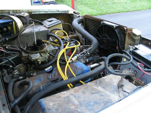 1972 Early Ford Bronco Half Cab Run and Drive Project 302 Automatic, image 8