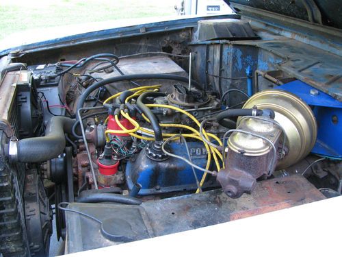 1972 Early Ford Bronco Half Cab Run and Drive Project 302 Automatic, image 9