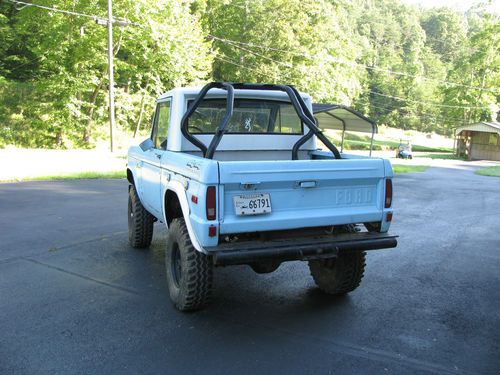 1972 Early Ford Bronco Half Cab Run and Drive Project 302 Automatic, image 18