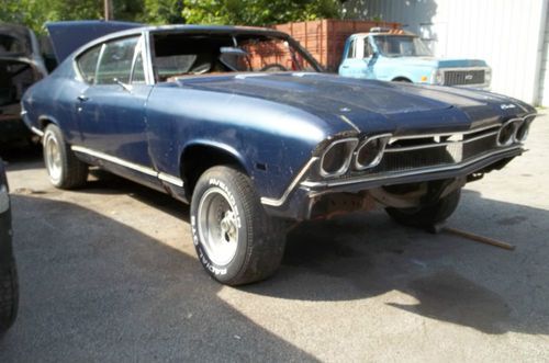 1968 chevrolet chevelle ss 396 4 speed 12 bolt roller 138 car