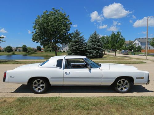 1976 cadillac eldorado w/only 35k miles! 1 family owned since new.