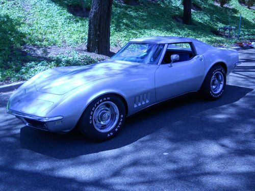 1968 chevrolet corvette t-top removable rear window 327 automatic 68 chevy auto