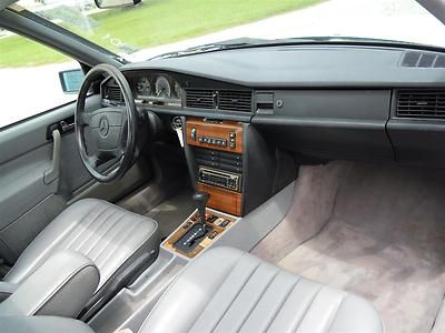 1992 MERCEDES-BENZ 190E 2.3L WHITE GRAY LEATHER MOONROOF COLD A/C NEW TIRES!!!, US $2,000.00, image 3