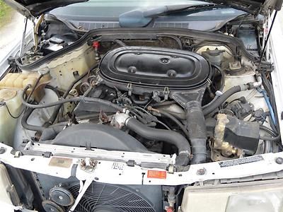 1992 MERCEDES-BENZ 190E 2.3L WHITE GRAY LEATHER MOONROOF COLD A/C NEW TIRES!!!, US $2,000.00, image 7