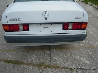 1992 MERCEDES-BENZ 190E 2.3L WHITE GRAY LEATHER MOONROOF COLD A/C NEW TIRES!!!, US $2,000.00, image 8