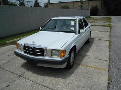 1992 MERCEDES-BENZ 190E 2.3L WHITE GRAY LEATHER MOONROOF COLD A/C NEW TIRES!!!, US $2,000.00, image 35