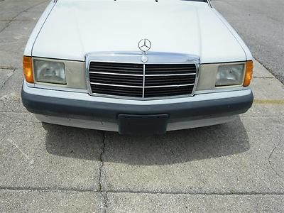1992 MERCEDES-BENZ 190E 2.3L WHITE GRAY LEATHER MOONROOF COLD A/C NEW TIRES!!!, US $2,000.00, image 51