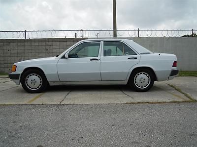 1992 MERCEDES-BENZ 190E 2.3L WHITE GRAY LEATHER MOONROOF COLD A/C NEW TIRES!!!, US $2,000.00, image 61