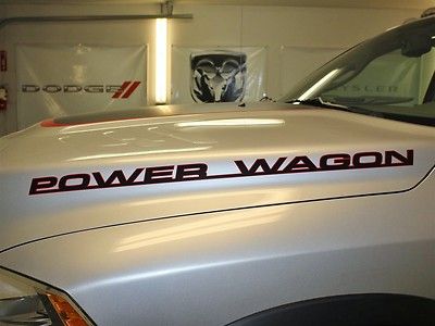 Power Wagon 4x4 HEMI Nerf Bars Bed Liner MP3 SIRIUS XM Alpine Audio Power Seat, image 5
