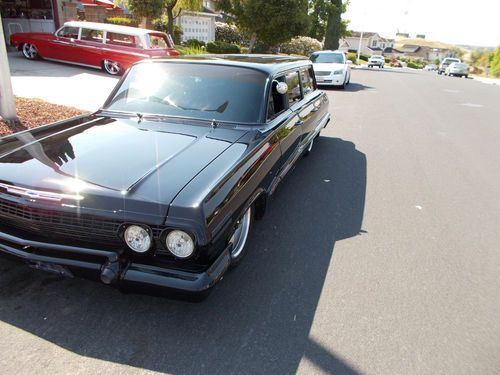 1963 IMPALA WAGON/BAGGED & BLACKED/OUT !!, US $14,500.00, image 6