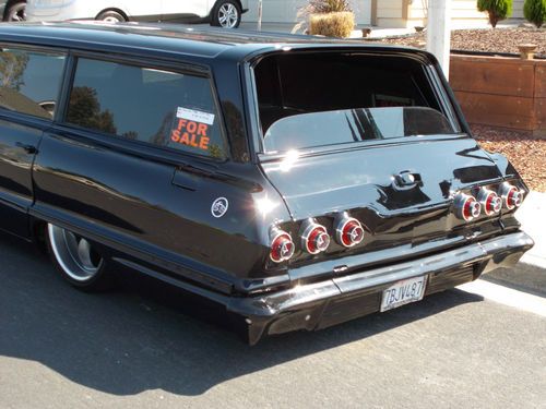 1963 IMPALA WAGON/BAGGED & BLACKED/OUT !!, US $14,500.00, image 7